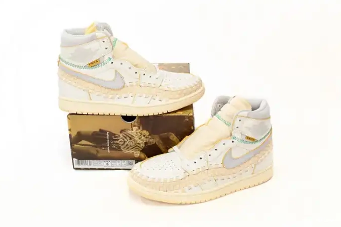 Cheap TBK High SP Jordan Sail Bephie's Beauty OG Union 1 Retro Supply Woven FD2565-100 0417